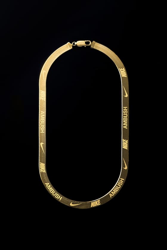 AMBUSH x Nike 聯名 18K 金项链完整公開