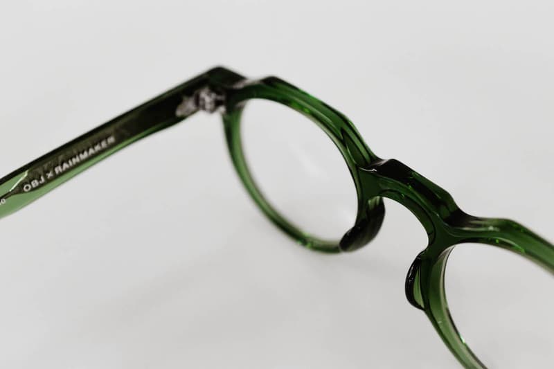 近賞 OBJ x TVR x RAINMAKER 三方聯名眼镜系列