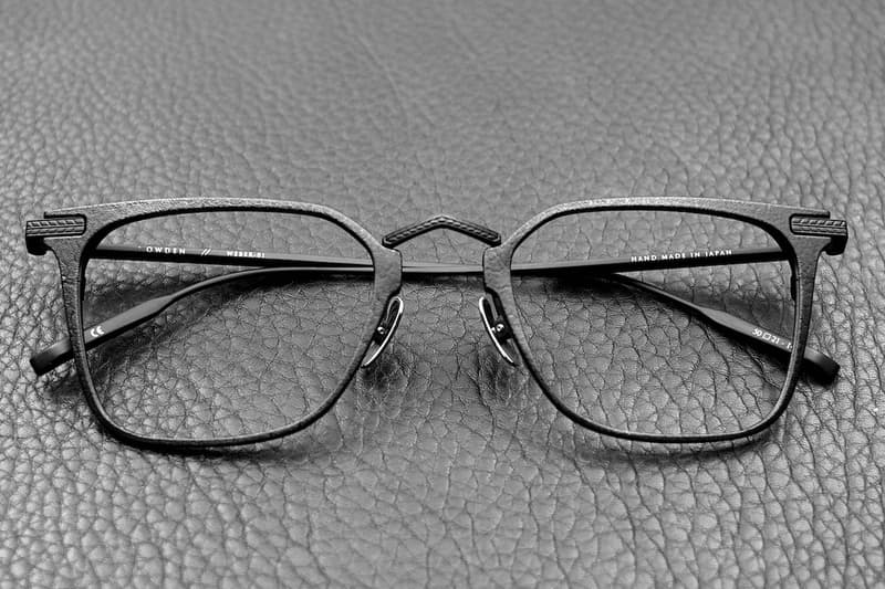 OWDEN Eyewear 追加皮革金屬鏡架 WEBER