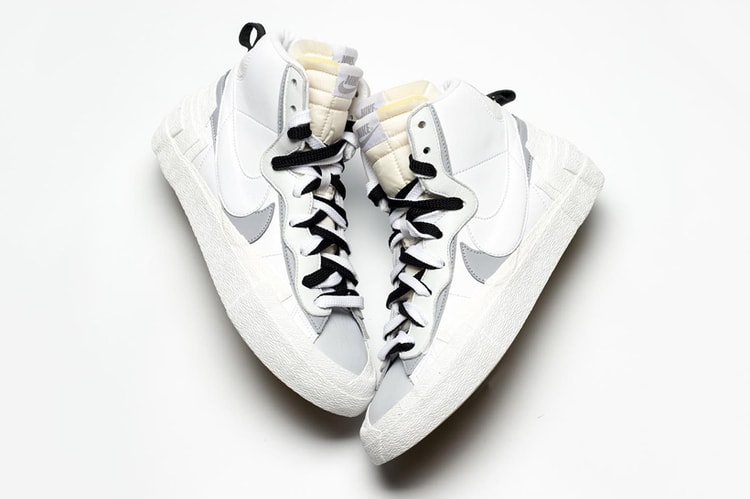 搶先預覽 sacai x Nike 聯名 Blazer with the Dunk 白灰版本