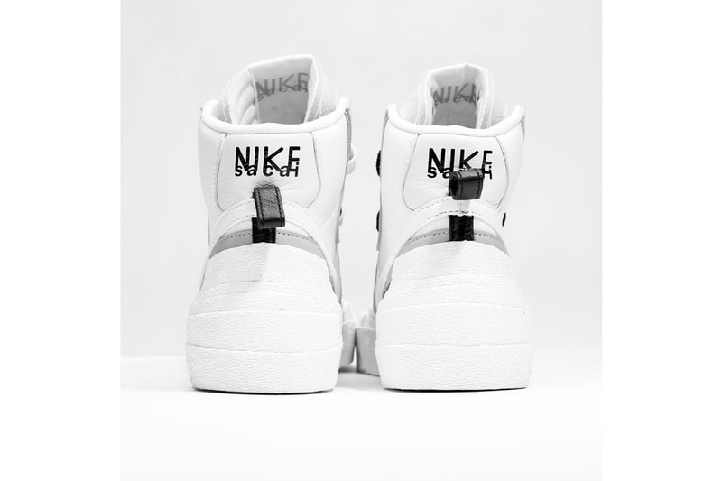搶先預覽 sacai x Nike 聯名 Blazer with the Dunk 白灰版本