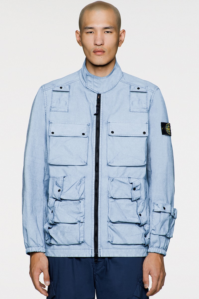 Stone Island 2019 春夏「Canvas Placcato」別注系列登場
