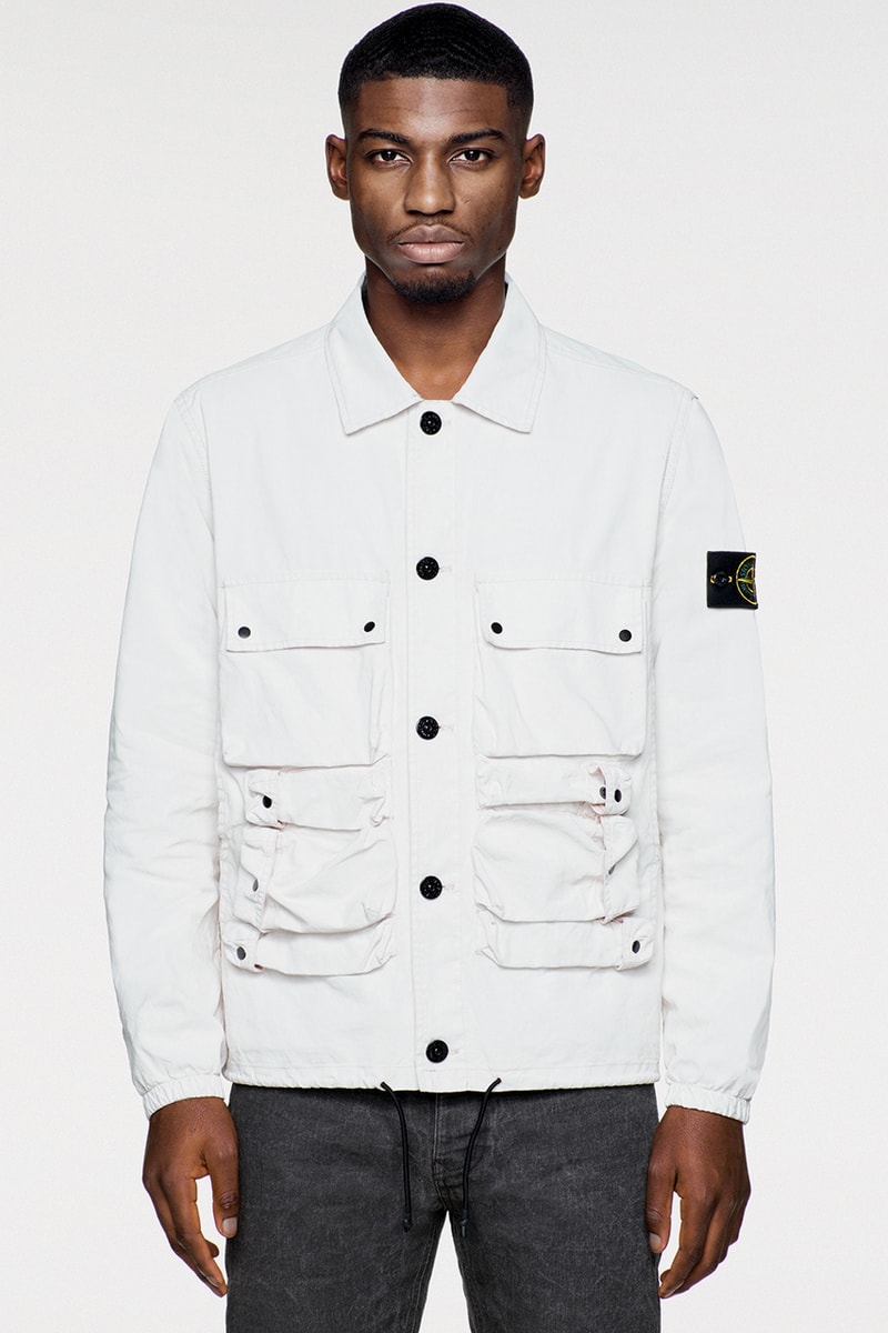 Stone Island 2019 春夏「Canvas Placcato」別注系列登場
