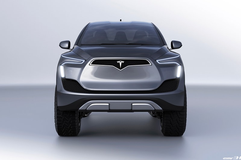 Tesla 全新車款 Model P 概念造型曝光