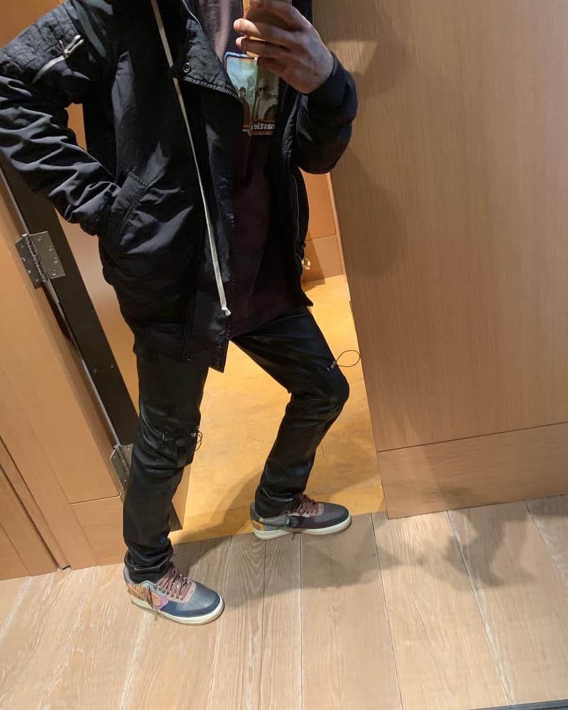 Travis Scott x Nike 全新聯名 Air Force 1 發售日期曝光