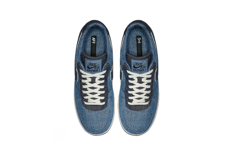3×1 x Nike Air Force 1「Denim」聯名系列發售詳情公開