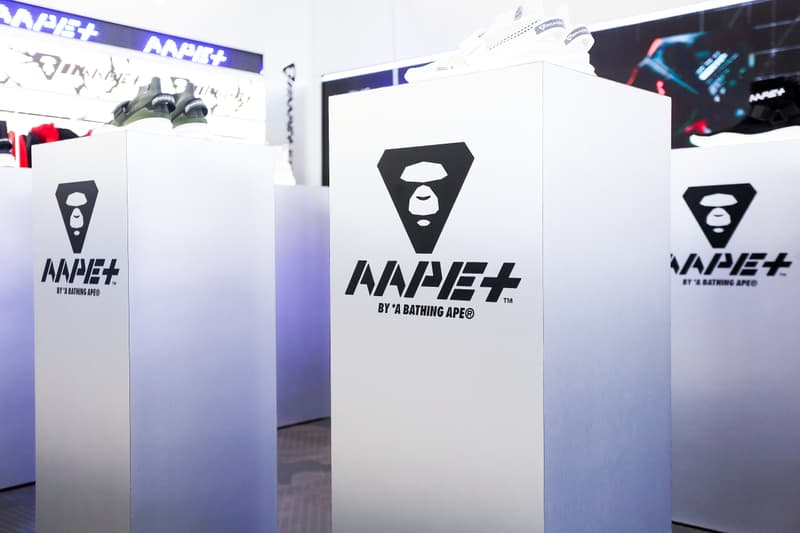 走進 AAPE+ BY A BATHING APE® 全新鞋款特別活動