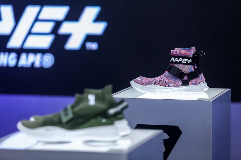 走進 AAPE+ BY A BATHING APE® 全新鞋款特別活動