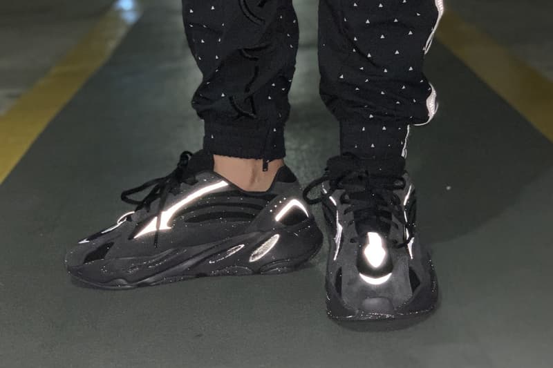 YEEZY BOOST 700 V2 人氣配色「Vanta」上脚预览