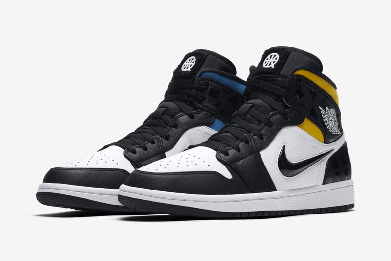 抢先预览 Air Jordan 1 Mid 全新「Quai 54」配色
