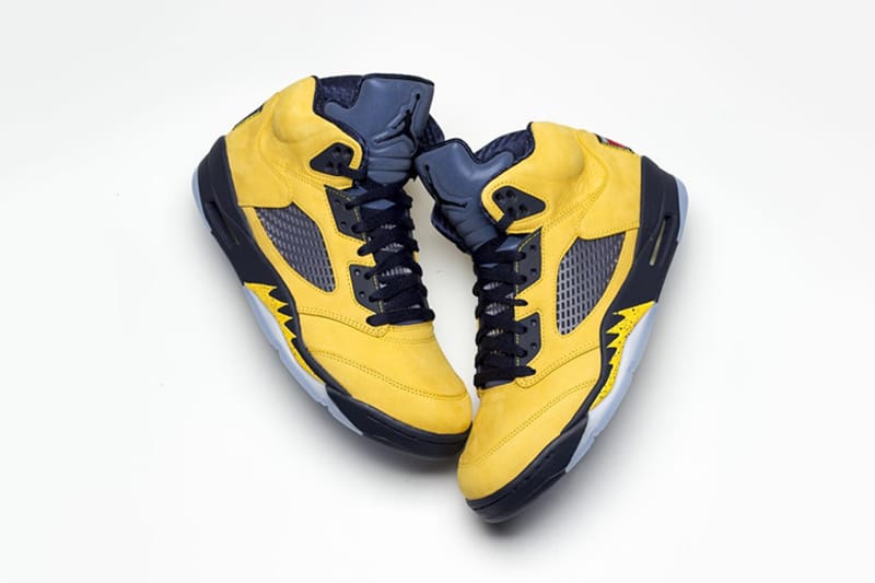 搶先預覽 Air Jordan 5 全新「Michigan」配色