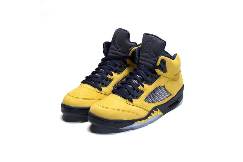 搶先預覽 Air Jordan 5 全新「Michigan」配色