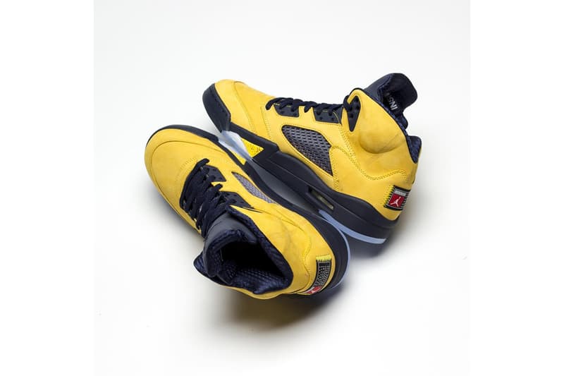 搶先預覽 Air Jordan 5 全新「Michigan」配色