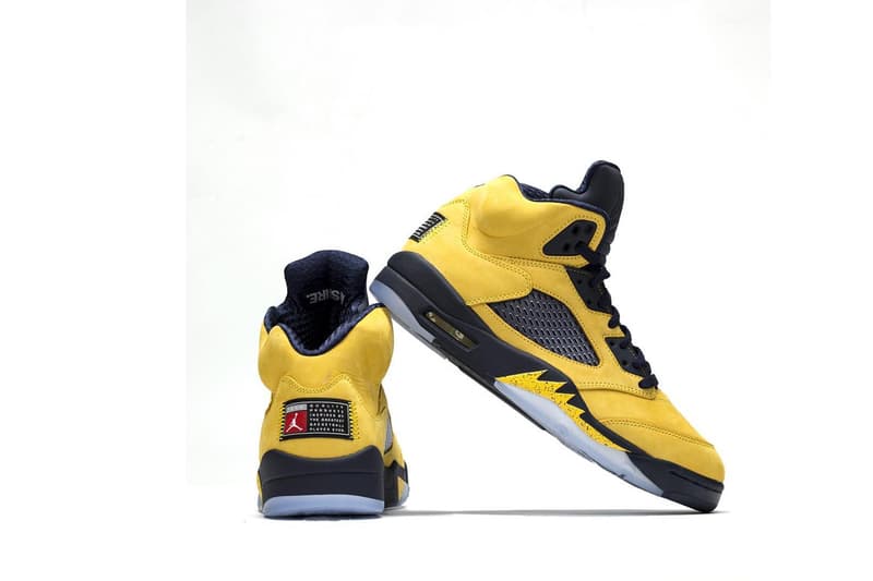 搶先預覽 Air Jordan 5 全新「Michigan」配色