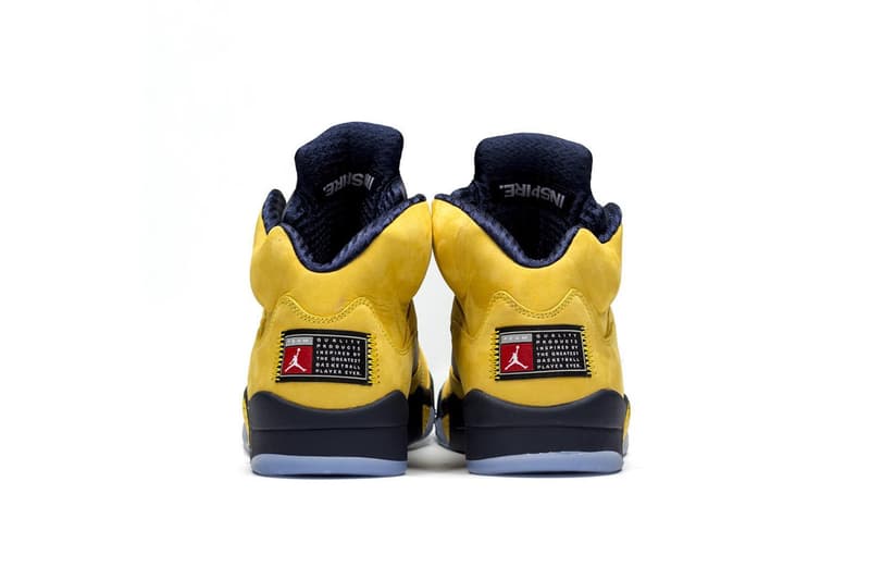 搶先預覽 Air Jordan 5 全新「Michigan」配色