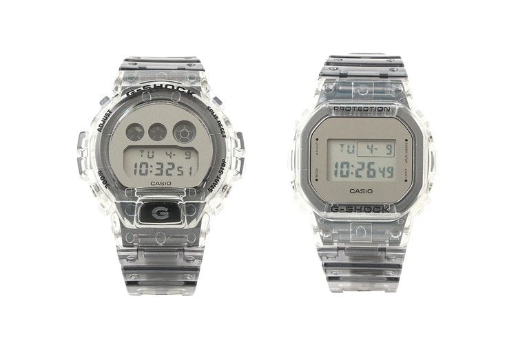 BEAMS x G-SHOCK 全新聯名「Clear Skeleton」腕表