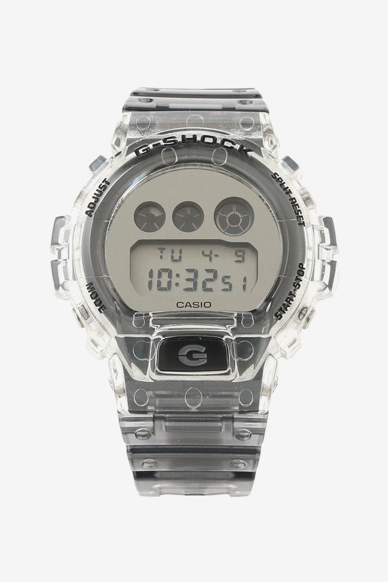 BEAMS x G-SHOCK 全新聯名「Clear Skeleton」腕表