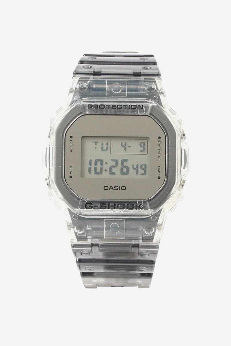 BEAMS x G-SHOCK 全新聯名「Clear Skeleton」腕表