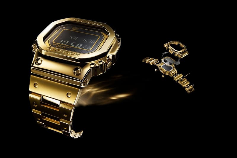 終極奢華 18K 純金 G-SHOCK 登場