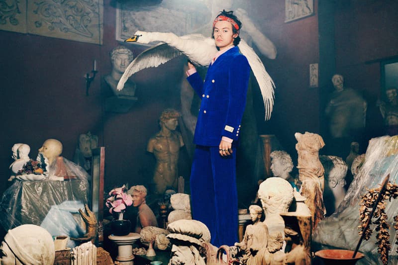 Harry Styles 演繹 Gucci 2019 早秋男士正裝系列廣告大片