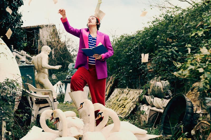 Harry Styles 演繹 Gucci 2019 早秋男士正裝系列廣告大片