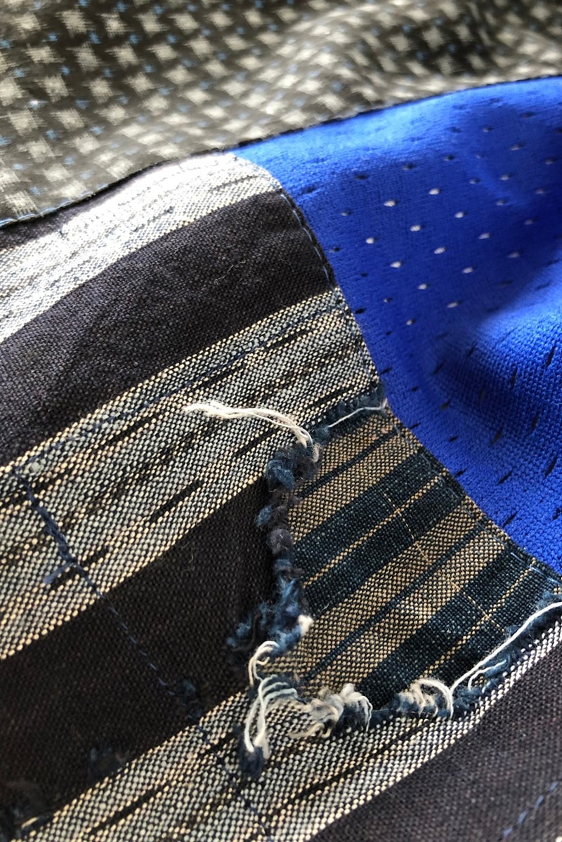 Dr. Romanelli 解構重組 Mitchell & Ness 球衣成日式 Kimono 工作服