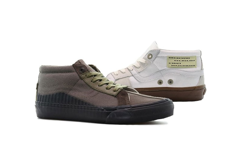Taka Hayashi x Vans 全新军事风联名 Style 138 Mid LX 系列