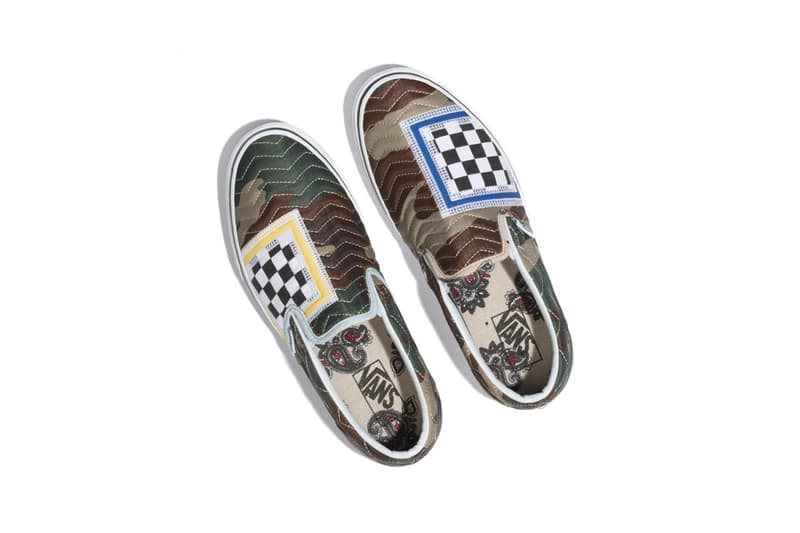 Vans 全新迷彩拼接 Slip-On 鞋款登场