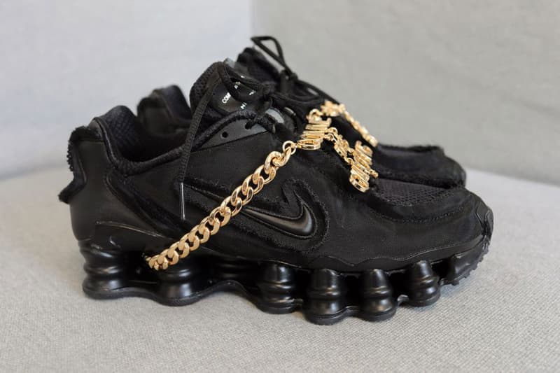 近賞 COMME des GARÇONS x Nike 聯名 Shox TL 鞋款