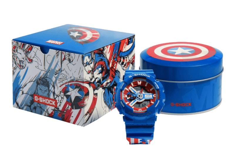 Marvel Avengers x G-SHOCK 联名别注腕表