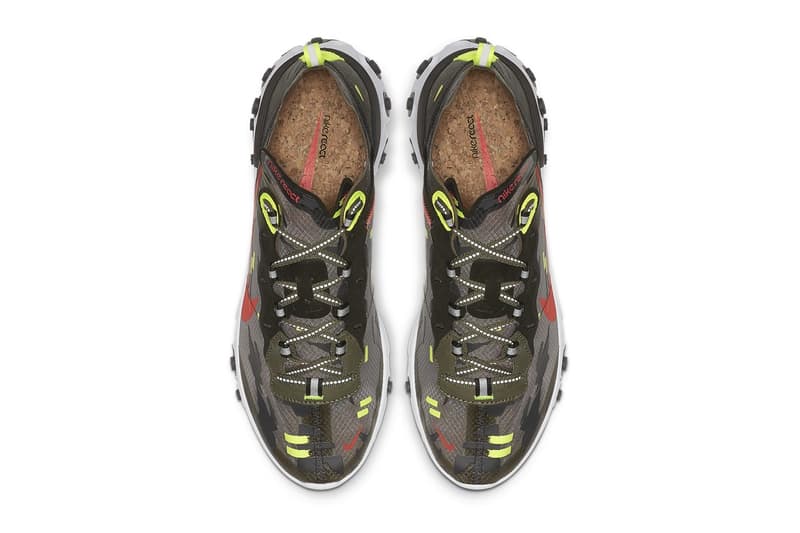 Nike React Element 87 全新「虎紋迷彩」配色即将上架