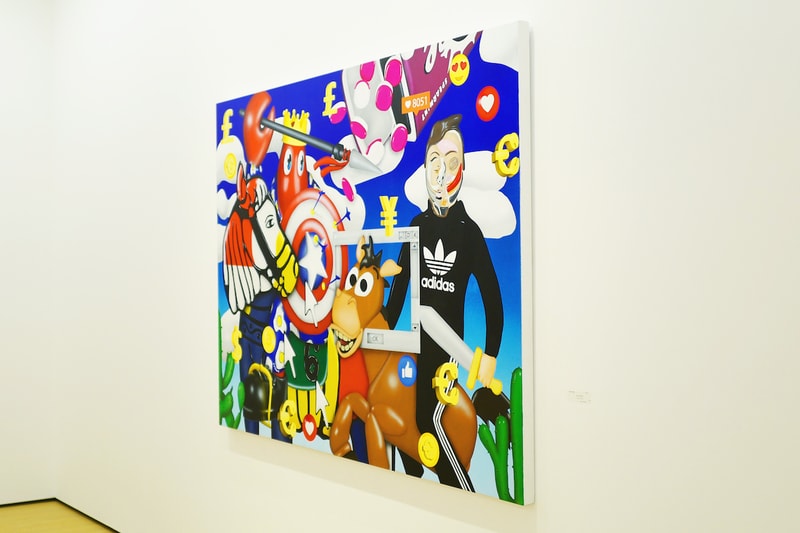 走進 Philip Colbert  香港首度個人展「Lobster Land」