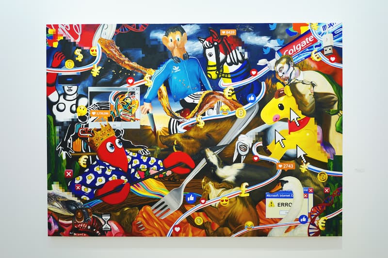 走進 Philip Colbert  香港首度個人展「Lobster Land」