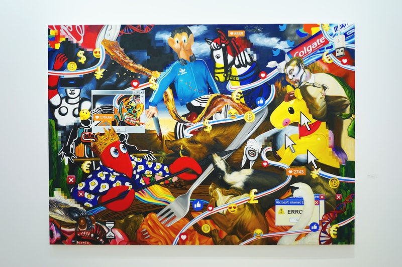 走進 Philip Colbert  香港首度個人展「Lobster Land」