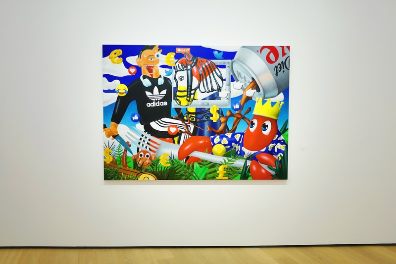 走進 Philip Colbert  香港首度個人展「Lobster Land」