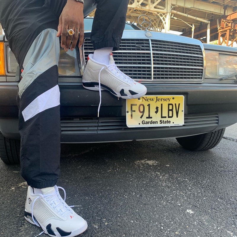 Bloody Osiris 搶先上腳 Supreme x Air Jordan 14 聯名鞋款