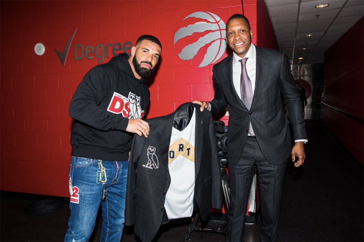 Toronto Raptors 贈予 Drake 價值 $769,000 美元定製夾克