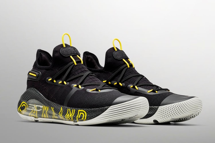 Under Armour Curry 6 全新「Thank You Oakland」配色