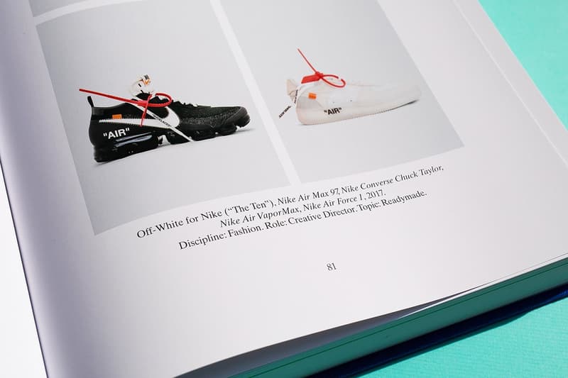 搶先預覽 Virgil Abloh 全新個人書籍《Figures Of Speech》