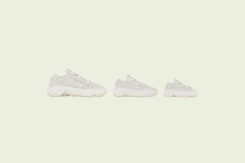 UPDATE: adidas Originals YEEZY 500「Bone White」配色全尺碼亮相