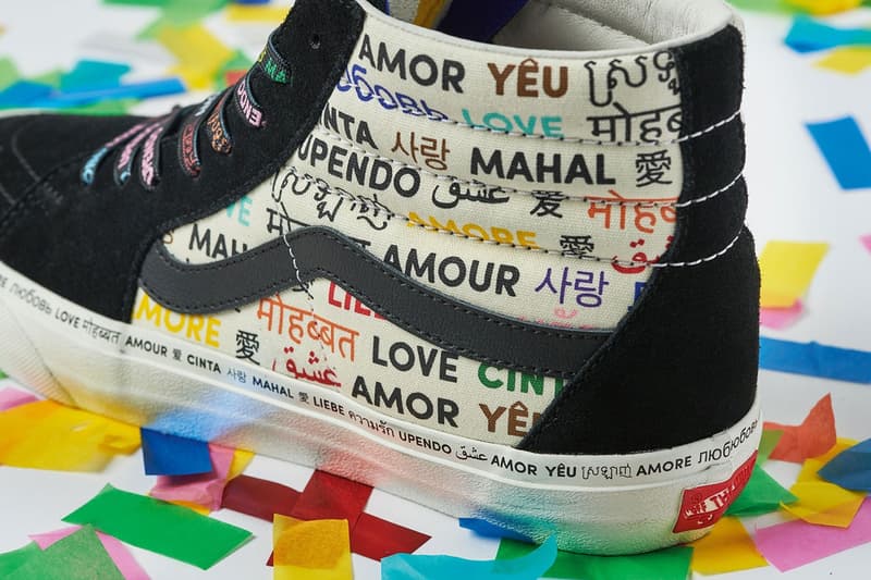Vault by Vans 為「Pride Month」推出以愛為元素鞋款系列