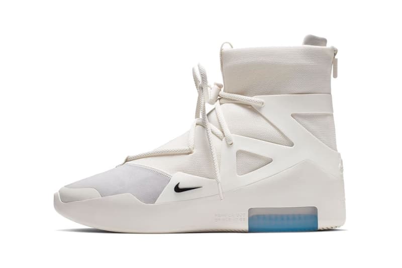 回歸簡約－Nike Air Fear Of God 1 全新「Sail」配色釋出