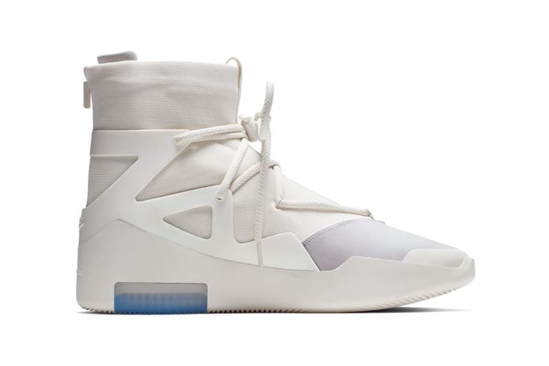 回歸簡約－Nike Air Fear Of God 1 全新「Sail」配色釋出