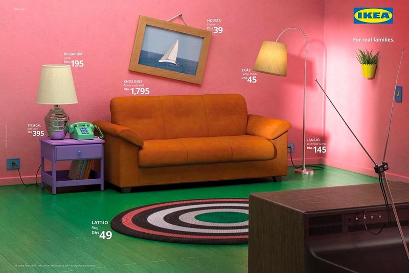 IKEA 推出「Real Life」系列還原三大美劇之客廳場景