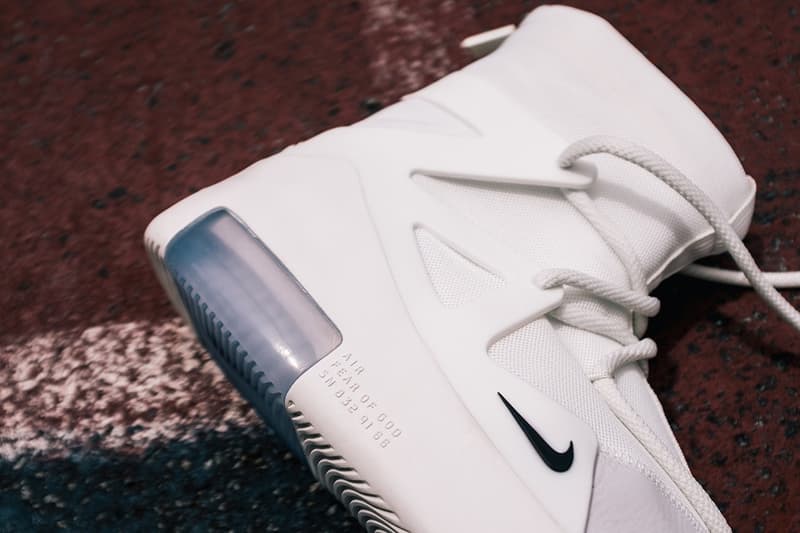 近賞 Nike Air Fear Of God 1 全新「Summertime Sail」白色版本