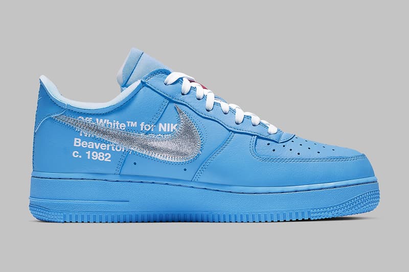 Off-White x Nike Air Force 1「MCA」配色官方圖片登場