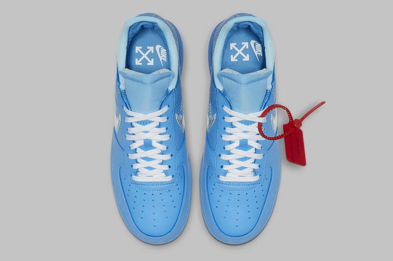 Off-White x Nike Air Force 1「MCA」配色官方圖片登場