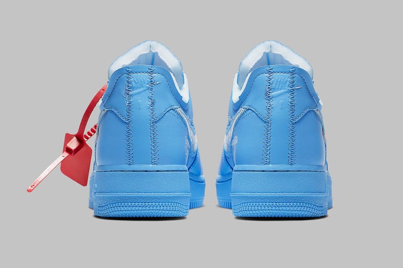 Off-White x Nike Air Force 1「MCA」配色官方圖片登場