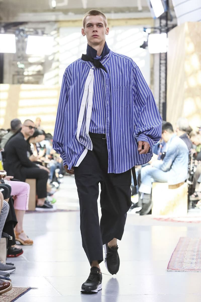 巴黎時裝周 − 近賞 sacai 2020 春夏男裝系列和後台直擊