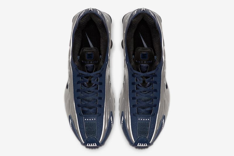 聯乘續勢－Nike Shox R4「Silver Navy」配色回歸